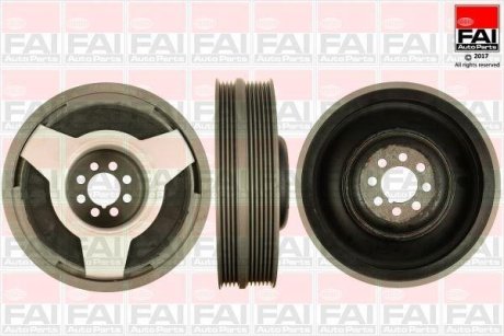 FAI VW Шкив к/вала Audi A6,Passat,SuperB 2.5TDI FAI AUTOPARTS Fischer Automotive One (FA1) FVD1037