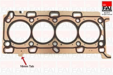 Прокладання ГБЦ Renault Koleos, Traffic II, Laguna III, Megane III 2.0 dCi 05- Fischer Automotive One (FA1) HG1770