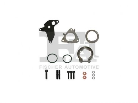 Комплект прокладок з різних матеріалів TURBO SET VAG T5 2.5TDI BPC/BNZ 05- Fischer Automotive One (FA1) KT110045