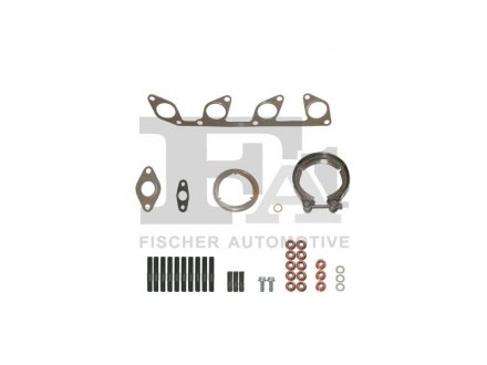 Комплект прокладок з різних матеріалів FA1 Fischer Automotive One (FA1) KT110085