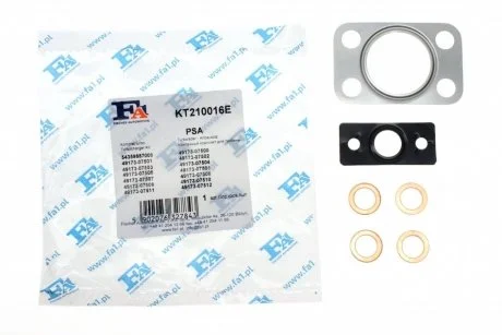 Фото комплект прокладок турбіни Fischer Automotive One (FA1) KT210016E Комплект прокладок турбіни Fischer Automotive One (FA1) KT210016E