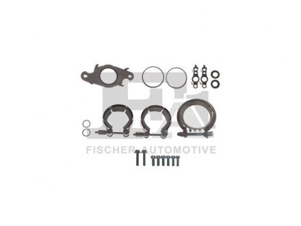К-т. прокладок турбіни C5 2.2 06-, C6 2.2 06-, C8 2.2 06-, FIAT, LANCIA, PEUGEOT Fischer Automotive One (FA1) KT210270