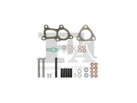 К-т прокладок турбіни H-1 2.5 97-, H100 2.5 93-, KIA, MITSUBISHI Fischer Automotive One (FA1) KT740020