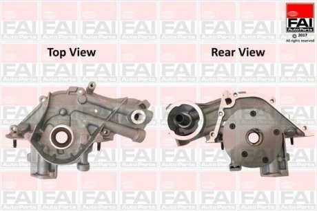 Pompa oleju FIAT PANDA (169) 1.1 (187A1000) FAI AUTOPARTS Fischer Automotive One (FA1) OP265