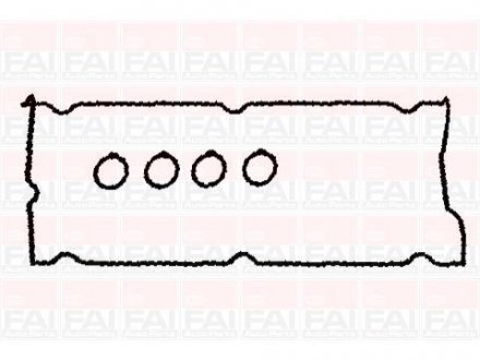 Прокладка клапанной крышки Fischer Automotive One (FA1) RC1085S