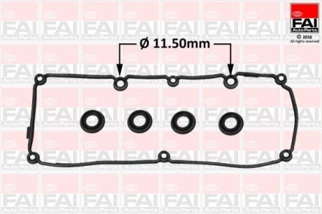 К-кт прокладки кришки клапанів VW GOLF 1.6TDI 09-16, PASSAT 1.6TDI 09-14 SKODA FABIA 1.6TDI 10-14, OCTAVIA 1.6TDI 09-13 Fischer Automotive One (FA1) RC1662SK (фото 1)