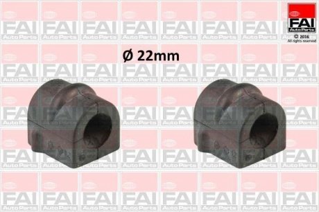 FAI OPEL Втулка стаб.(к-кт 2шт.!) переднего Zafira 99- 22мм FAI AUTOPARTS Fischer Automotive One (FA1) SS5444K