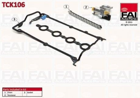 Цепь привода кулачкового вала.) Fischer Automotive One (FA1) TCK106