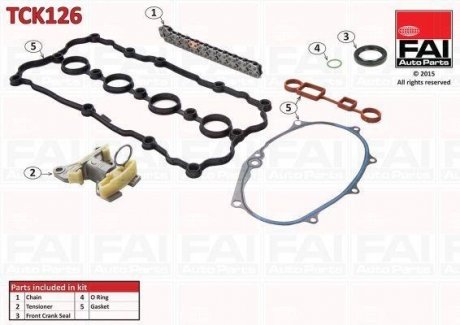 Цепь привода кулачкового вала.) Fischer Automotive One (FA1) TCK126