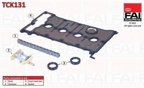 Цепь привода кулачкового вала.) Fischer Automotive One (FA1) TCK131