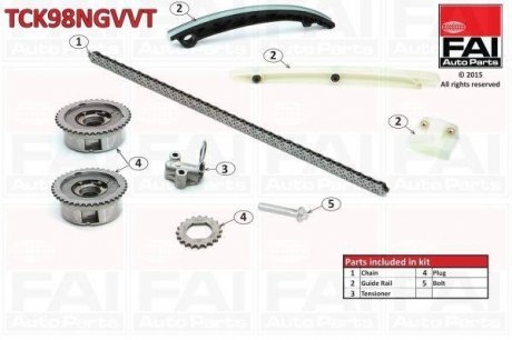 FAI AUTOPARTS Fischer Automotive One (FA1) TCK98NGVVT