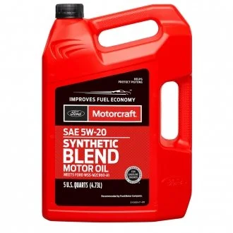 Олива моторна Motorcraft Synthetic Blend 5W-20, 4,73л. FORD XO5W205Q3SP