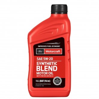 Масло моторное (ENGINE OIL 5W-20), 0.946L FORD XO5W20Q1SP