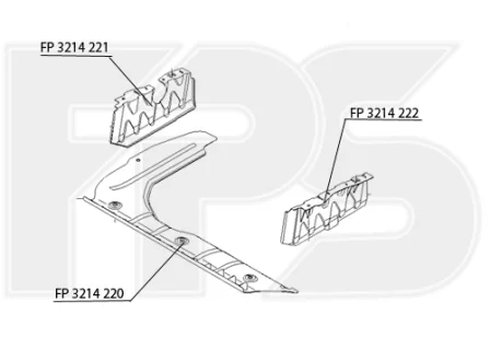 Ремчастина пластикова FPS FP 3214 220