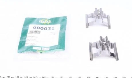 Монтажний к-кт гальмівних колодок зад. Q7/Cayenne/Touareg 06-15(Brembo) FRENKIT 900031