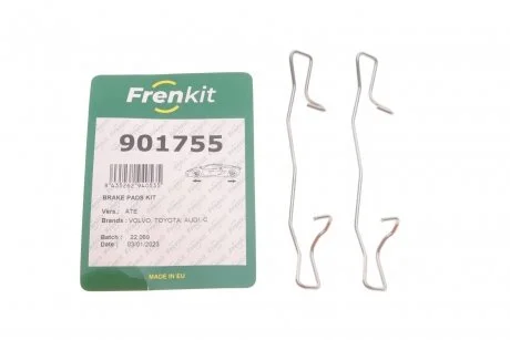 Ремнабір гальмівних колодок FRENKIT 901755