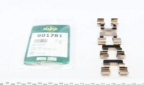 Монтажний к-кт гальмівних колодок зад. Insignia A 08-17(TRW) FRENKIT 901781