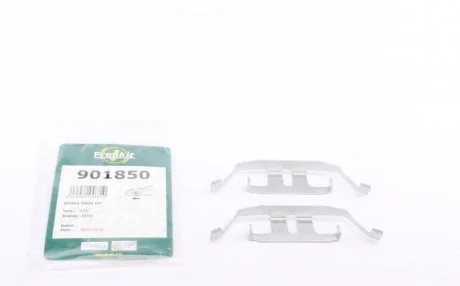 Фото комплектуючі колодки дискового гальма FRENKIT 901850 Комплектуючі колодки дискового гальма FRENKIT 901850