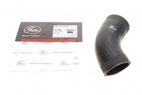 Фото рукав повітрозабірника гумовий Gates 090186 Рукав повітрозабірника гумовий Gates 090186