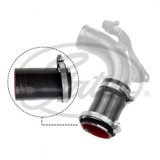 Фото шланг інтеркулера Gates 090667 Шланг інтеркулера Gates 090667