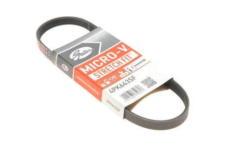 Ремінь поліклінової Gates 4PK643SF