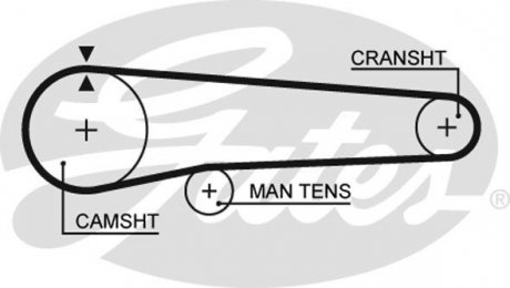 Ремінь ГРМ Gates 5219