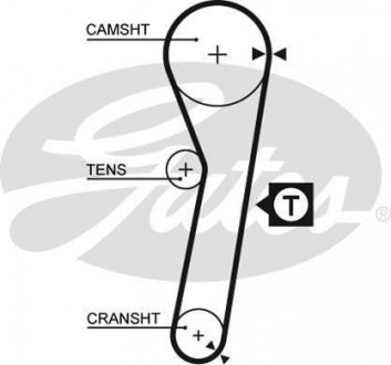Ремень ГРМ Gates 5263XS