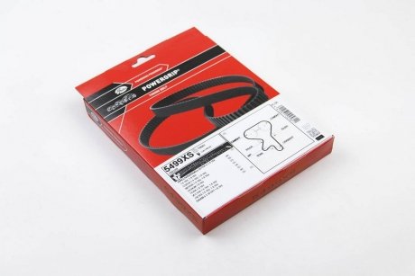 Фото пасок ГРМ Opel Astra G 98-/Opel Zafira 99- Gates 5499XS Пасок ГРМ Opel Astra G 98-/Opel Zafira 99- Gates 5499XS