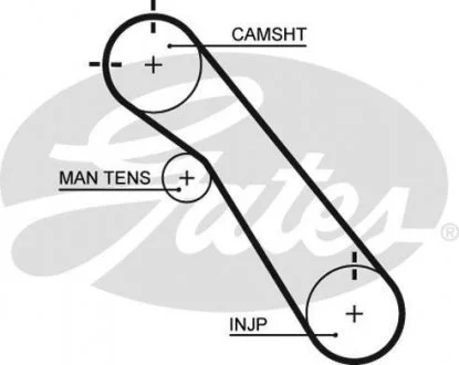 Ремень ГРМ Gates 5548XS