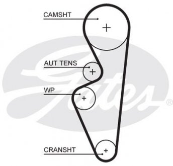 Ремень ГРМ Lada Granta Gates 5670XS