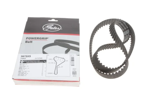 Ремінь ГРM, 1.5DCi 12-, Megane 08-, Logan 12- Gates 5675XS