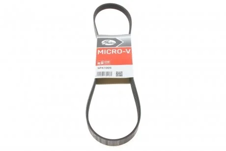 Ремень Lanos 1.6 ген+г/у Gates 5PK1005