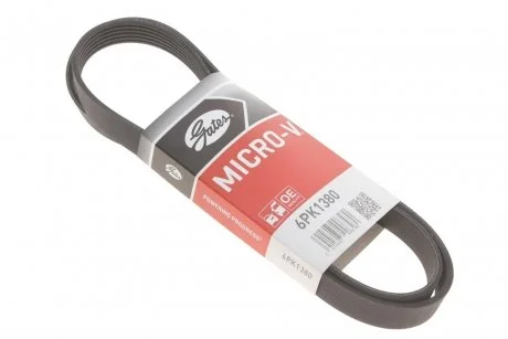 Дорожный пас Gates 6PK1380