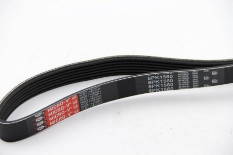 Фото ремень поликлиновый Gates 6PK1560 Ремень поликлиновый Gates 6PK1560