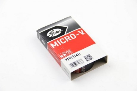 Фото поліклиновий ремінь Gates 7PK1148 Поліклиновий ремінь Gates 7PK1148