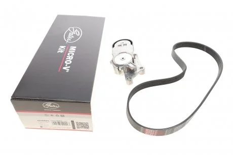 Фото роликовий модуль натягувача ременя (ролик, ремінь) Gates K016PK975 Роликовий модуль натягувача ременя (ролик, ремінь) Gates K016PK975