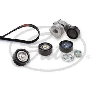 Фото комплект поликлинових ременів (з роликами) FORD TOURNEO CUSTOM V362, TRANSIT CUSTOM V362 2.2D 09.12-12.23 Gates K096PK1685 Комплект поликлинових ременів (з роликами) FORD TOURNEO CUSTOM V362, TRANSIT CUSTOM V362 2.2D 09.12-12.23 Gates K096PK1685