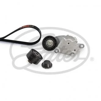 Фото комплект поликлинових ременів (з роликами) VOLVO C30, S40 II, S80 II, V50, V70 III, FORD C-MAX, C-MAX II, FIESTA V, FIESTA VI, FOCUS C-MAX, FOCUS II, FOCUS III 1.4D/1.6D 10.03-02.20 Gates K226PK803 Комплект поликлинових ременів (з роликами) VOLVO C30, S40 II, S80 II, V50, V70 III, FORD C-MAX, C-MAX II, FIESTA V, FIESTA VI, FOCUS C-MAX, FOCUS II, FOCUS III 1.4D/1.6D 10.03-02.20 Gates K226PK803