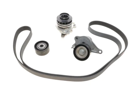 Комплект ручейковых ремней с водяным насосом Gates KP17PK1973