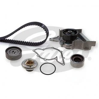 Комплект ГРМ (ремінь + ролик + водяний насос) AUDI 100 C4, 80 B4, A4 B5, A6 C4, A8 D2, CABRIOLET B3, COUPE B3 2.4/2.6/2.8 12.90-09.01 Gates KP1TH15344XS