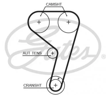 Ремень ГРМ Gates T359HOB