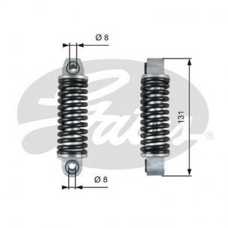 Амортизатор ремня Gates T39151