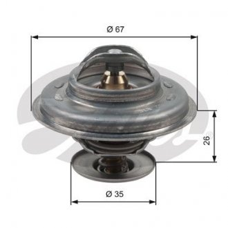 Термостат системи охолодження Gates TH11687G1