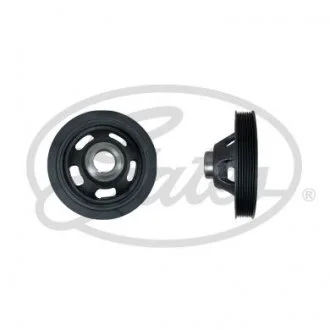 Шків колінчастого валу (кількість ребер: 7) MERCEDES C (CL203), C T-MODEL (S203), C T-MODEL (S204), C (W203), C (W204), CLC (CL203), CLK (A209), CLK (C209), E T-MODEL (S211) 1.6-1.8LPG 05.02-12.18 Gates TVD1159A