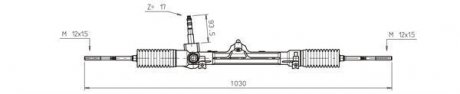 Рульова рейка GENERAL RICAMBI FI4112