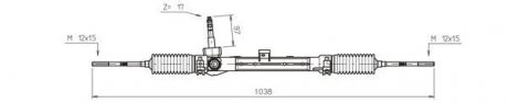 Рульова рейка GENERAL RICAMBI FI4113