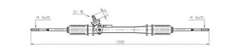 Кермовий механізм GENERAL RICAMBI WW4037