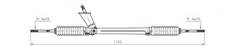 Кермовий механізм GENERAL RICAMBI WW4042