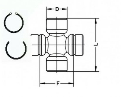 Привід GKN (Lobro) U109