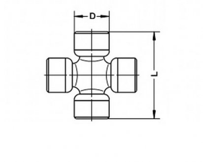 Привід GKN (Lobro) U988 (фото 1)